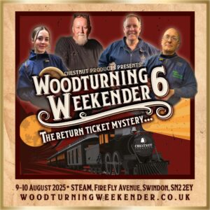 Woodturning Weekender 2025 (Saturday Pass)